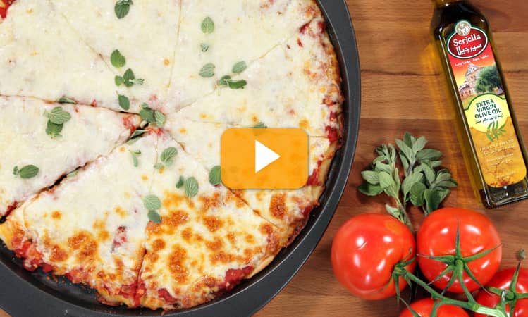 Margheritta Pizza with Serjella Olive Oil Recipe